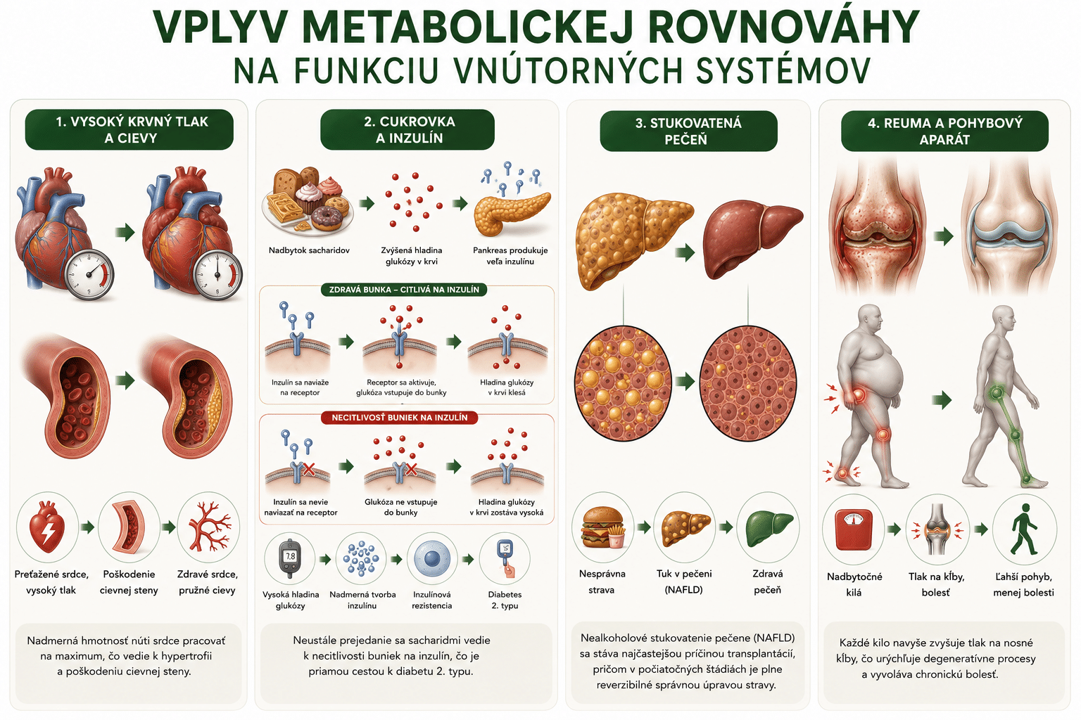 vplyv metabolickej rovnovahy