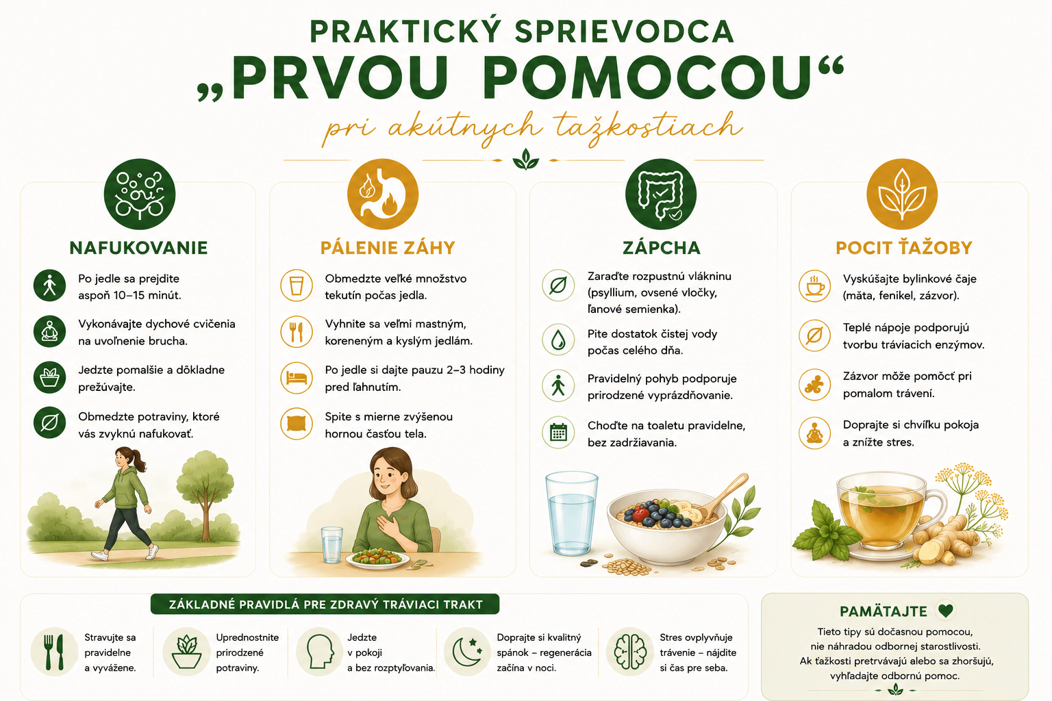 pomoc pri tráviacich ťažkostiach